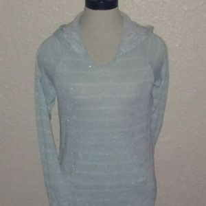 Belle du Jour Girls XL Hooded Long Sleeve